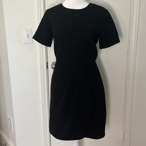 Club Monaco black crepe workwear dress, size 2! Great condition